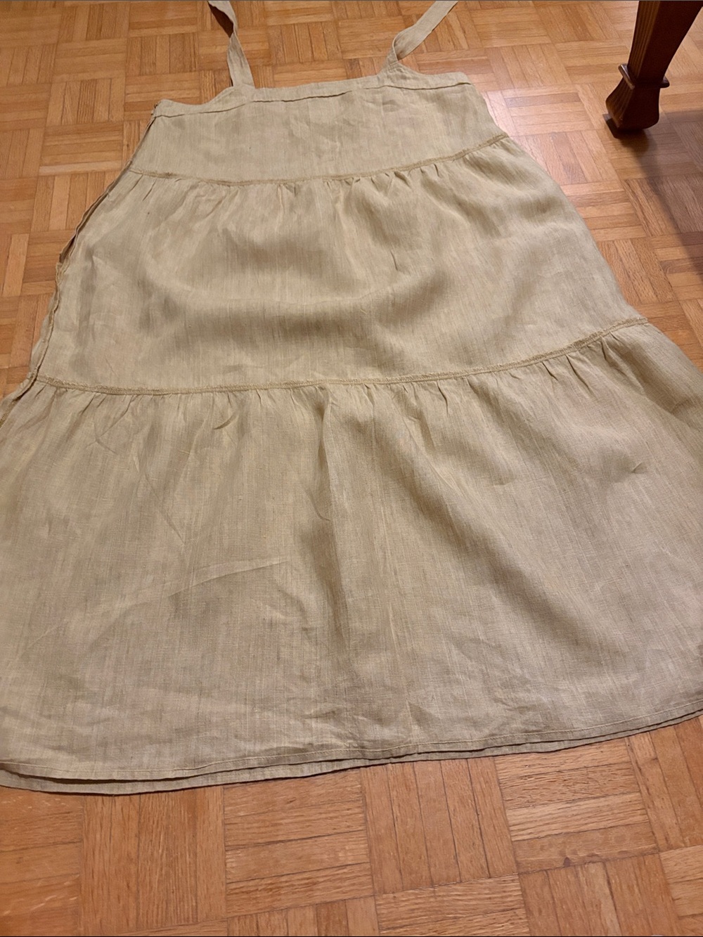 Eileen Fisher Linen Tiered Sundress - Picture 6 of 10